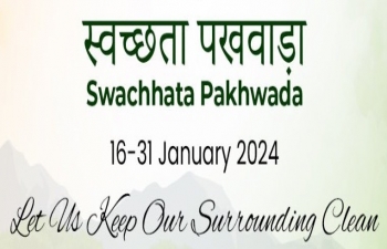 Swachhta Pakhwada (16-31 January 2024)